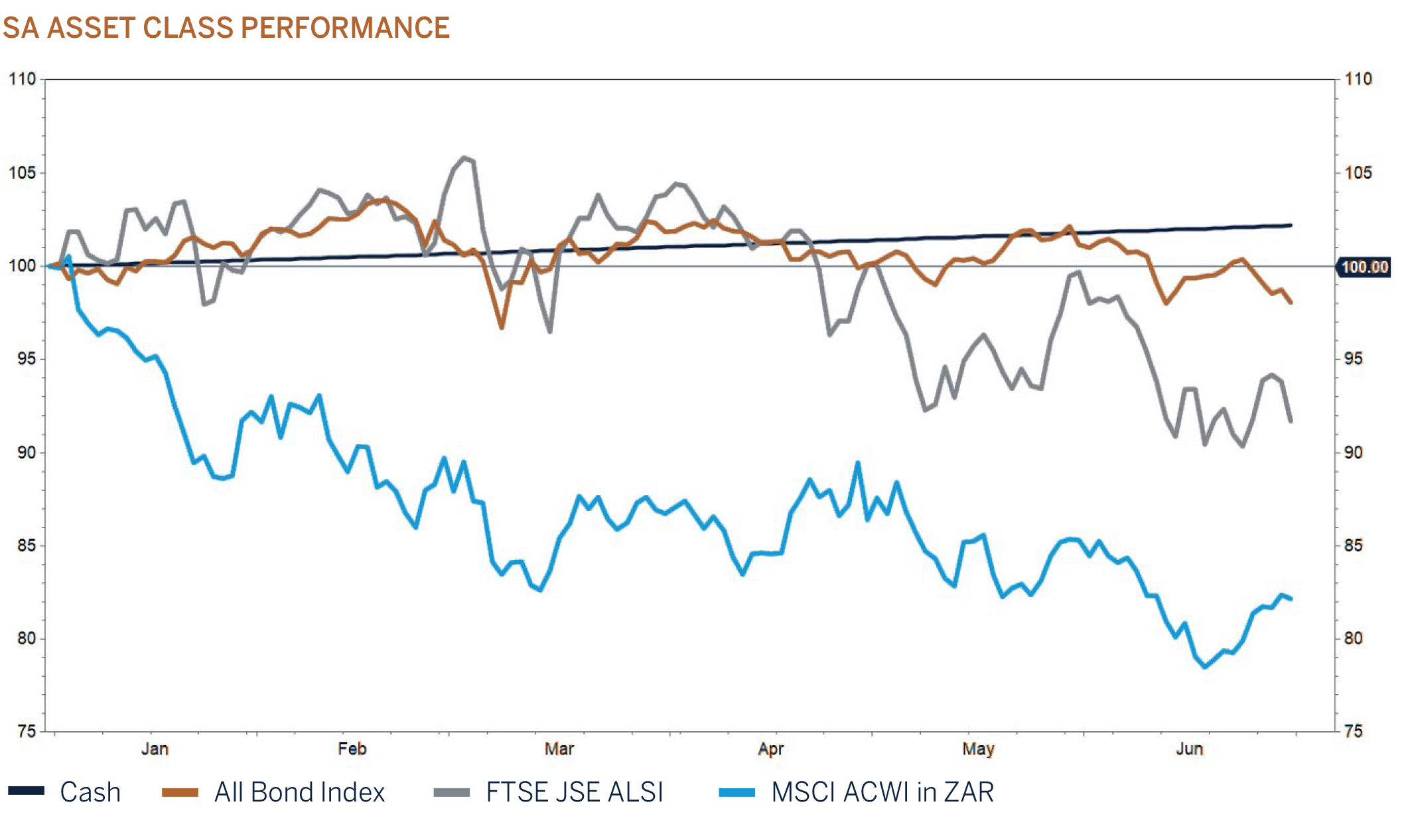 SA ASSET CLASS PERFORMANCE